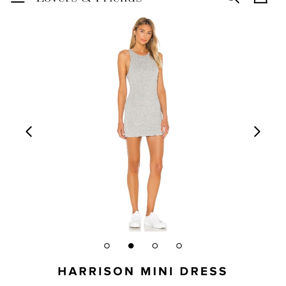 Grey Mini Dress